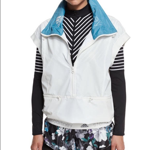 Stella Mccartney Reflective Vest White 